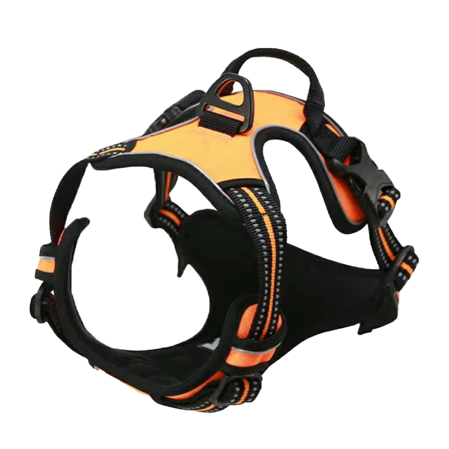 Heavy Duty No-Pull Dog Harness – Reflective & Easy Control