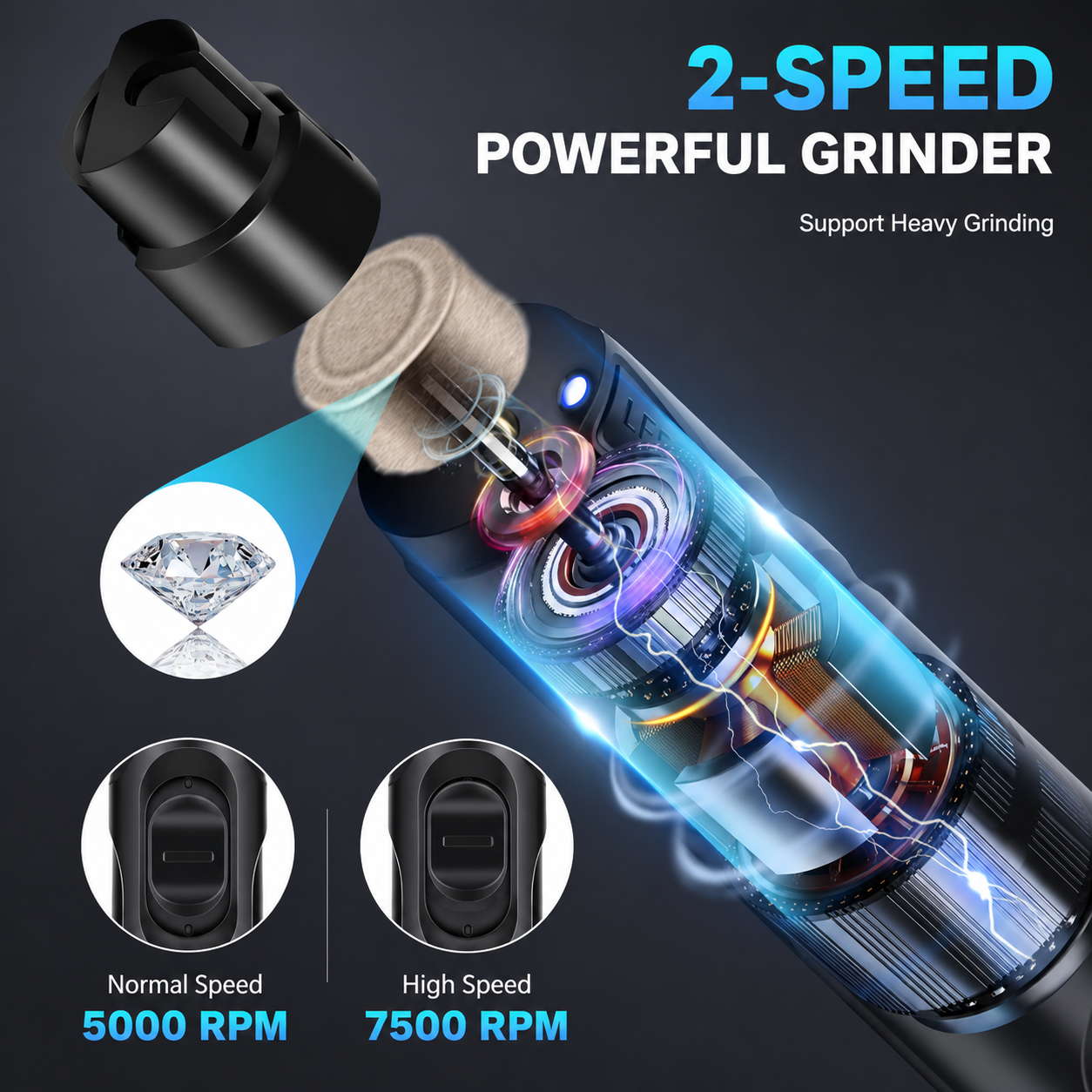 Silent Nail Grinder