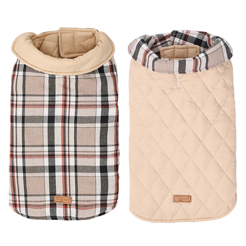 Reversible Waterproof Jacket – Ultra-Warm Quilted Coat