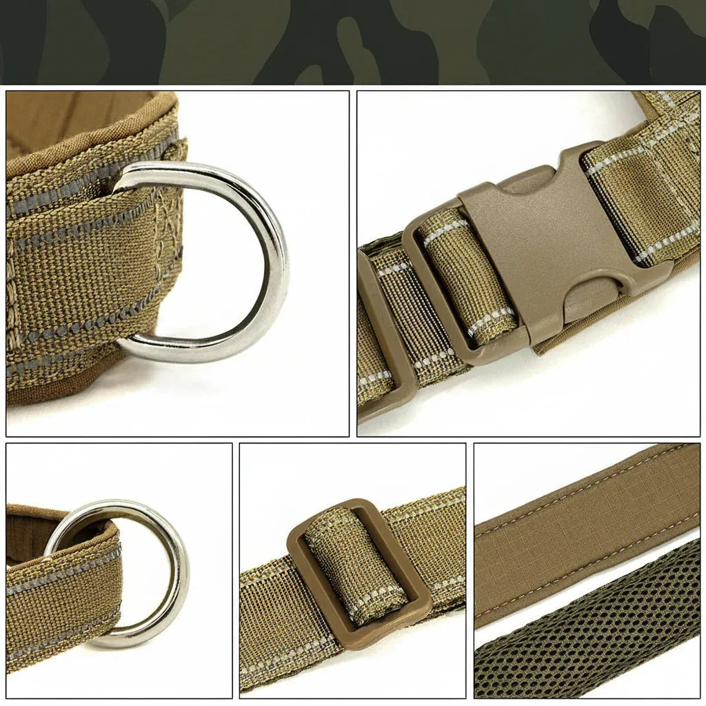 Pawmudder Harness Nylon No-Pull Dog Harness – Reflective Training & Adventure Control