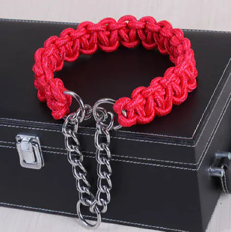 Pawmudder Collar Red / S Premium Leather Dog Collar – Stylish Comfort for Medium & Large Breeds