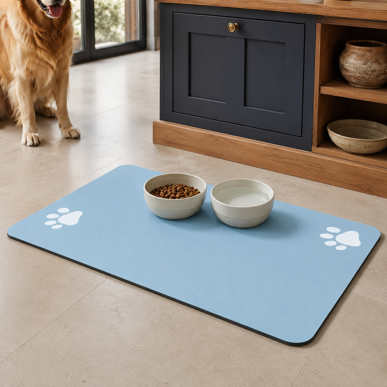 Pawmudder™ Quick-Dry Dog Feeding Mat