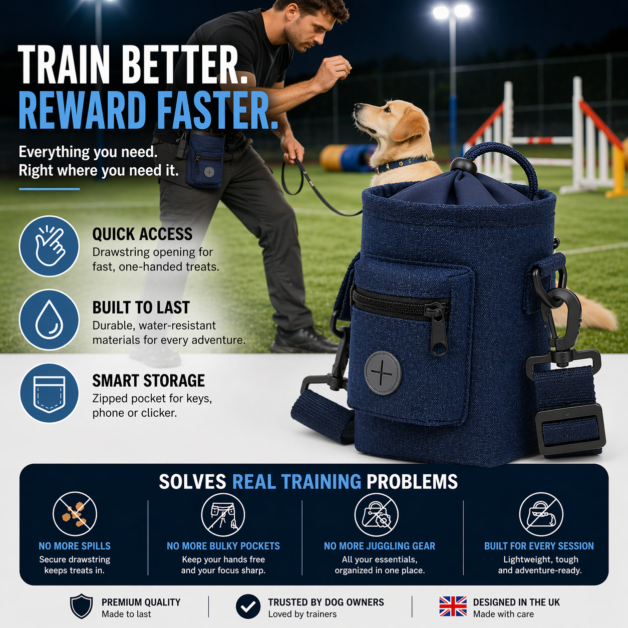 Hands-Free Treat Pouch