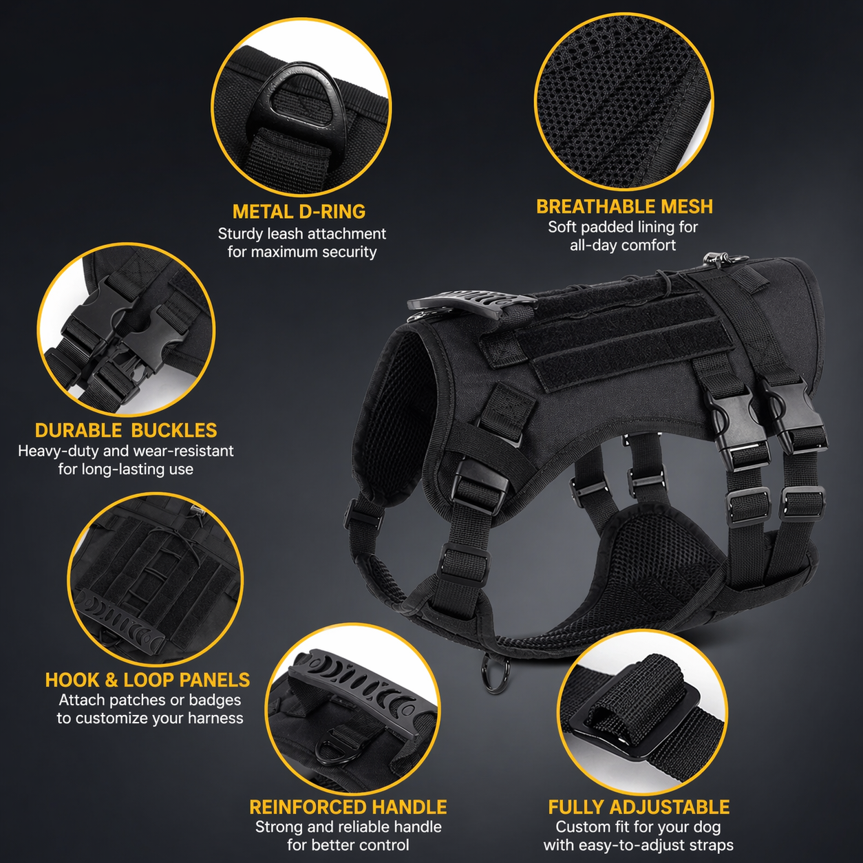Tactical Control Harness