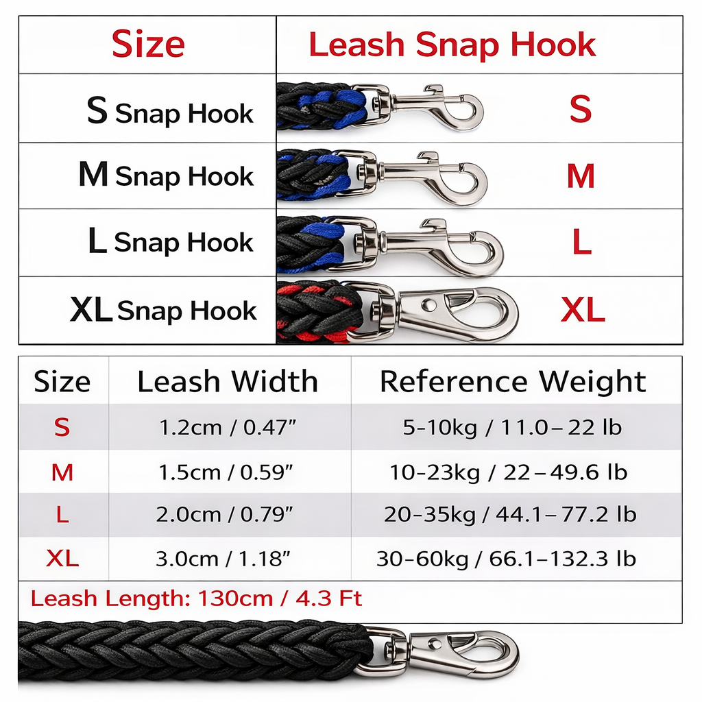 Heavy-Duty Rope Leash