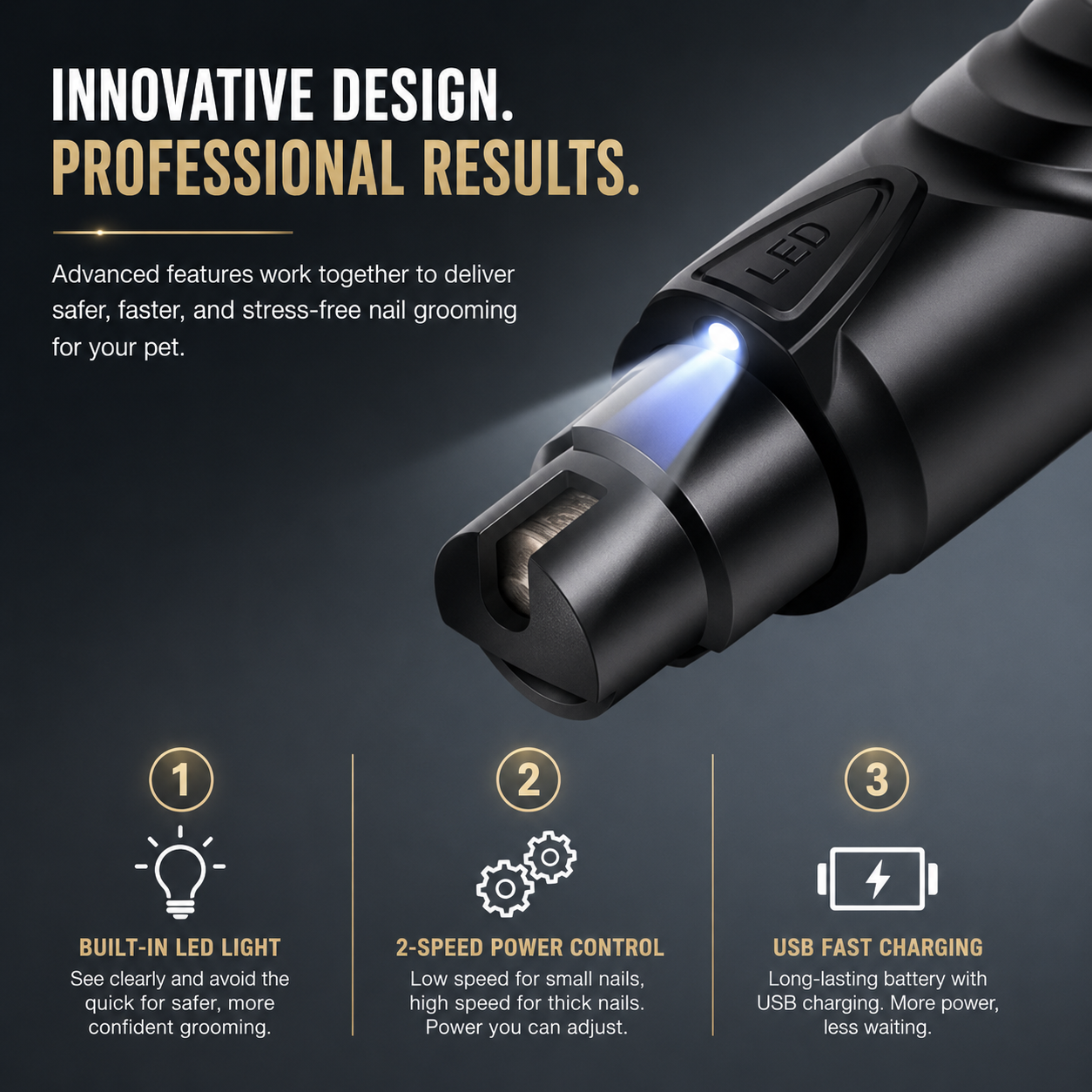 Silent Nail Grinder