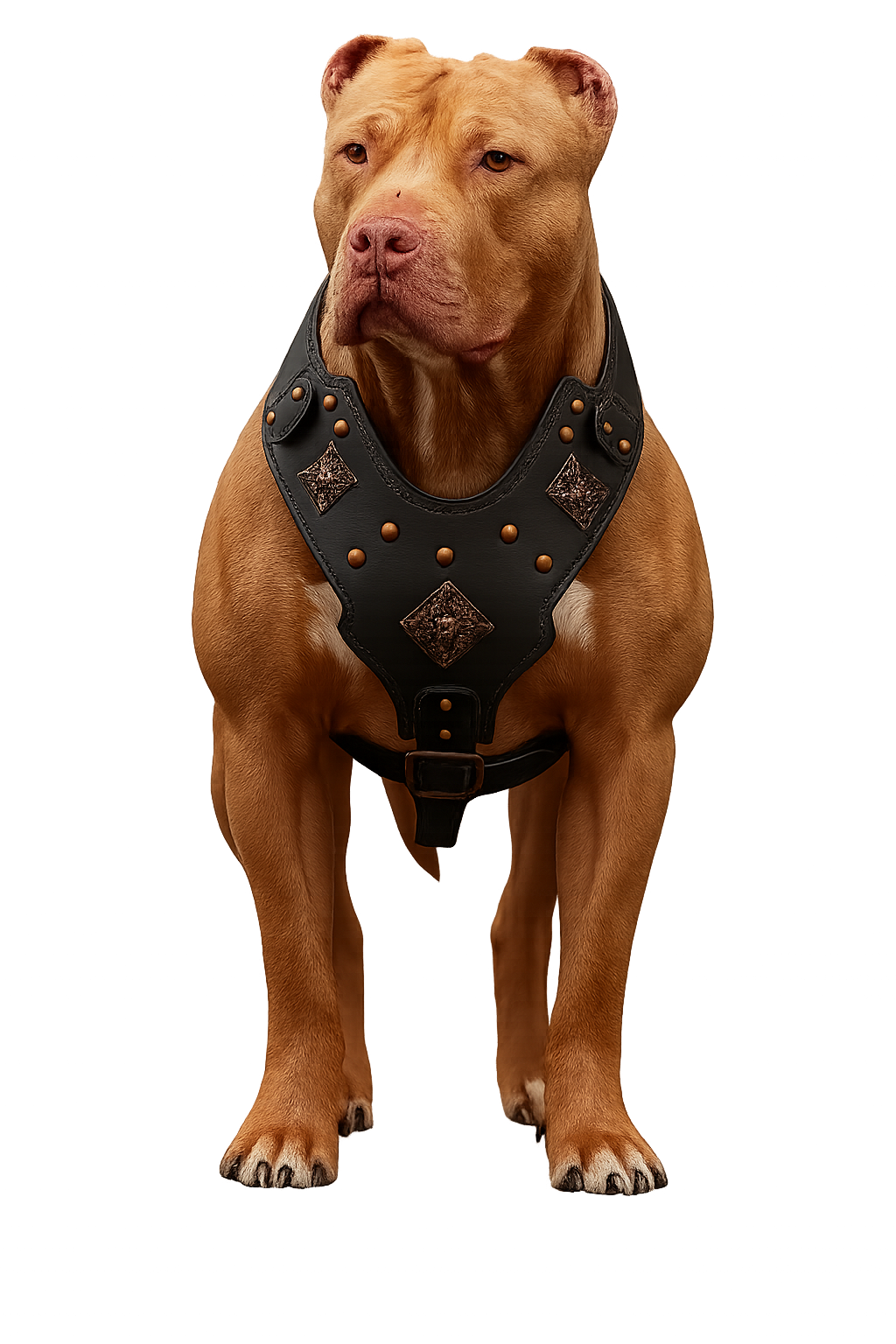 Genuine Leather Dog Harness