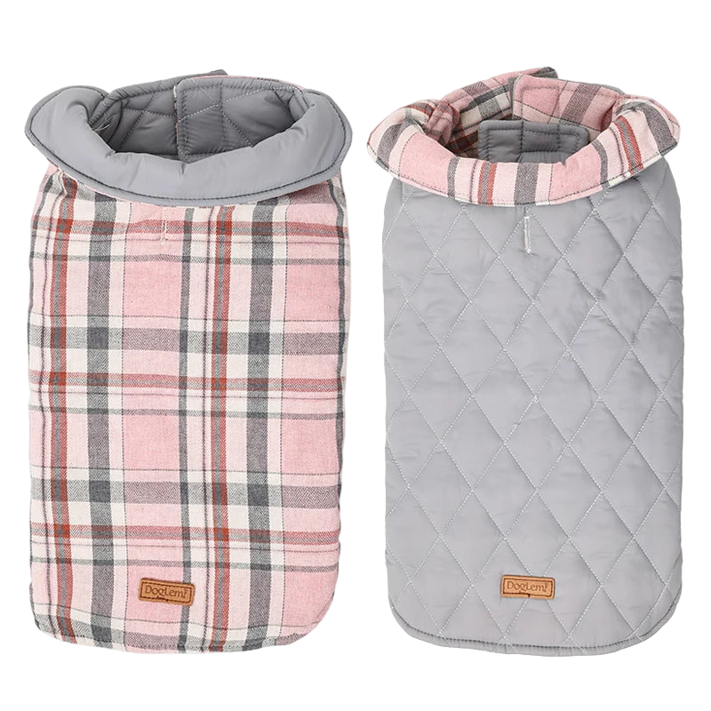 Reversible Waterproof Jacket – Ultra-Warm Quilted Coat