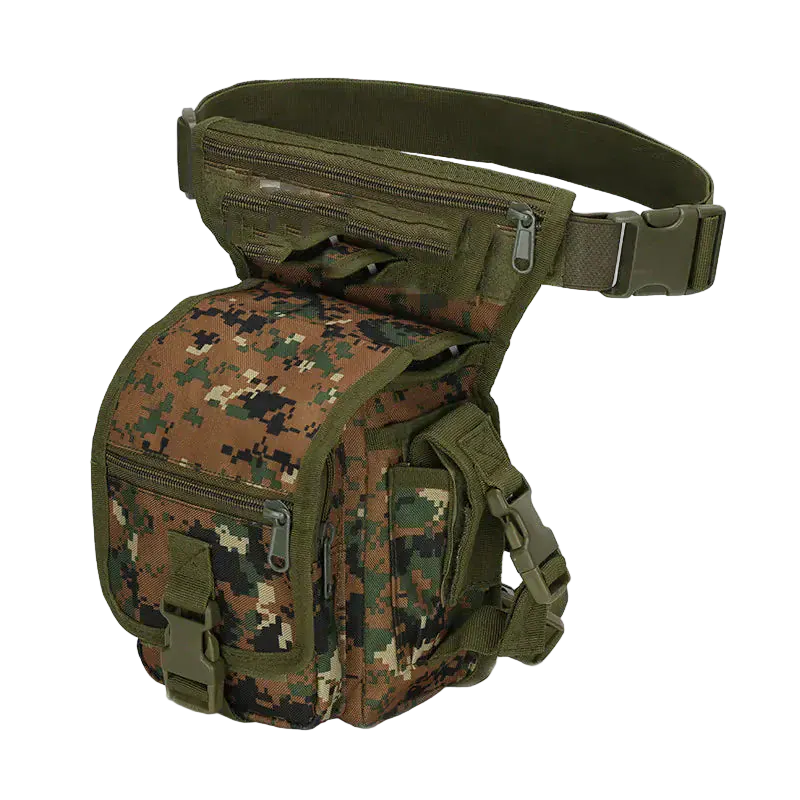 Pawmudder Pack & Pouches Orange Adventure-Ready Tactical Leg Bag