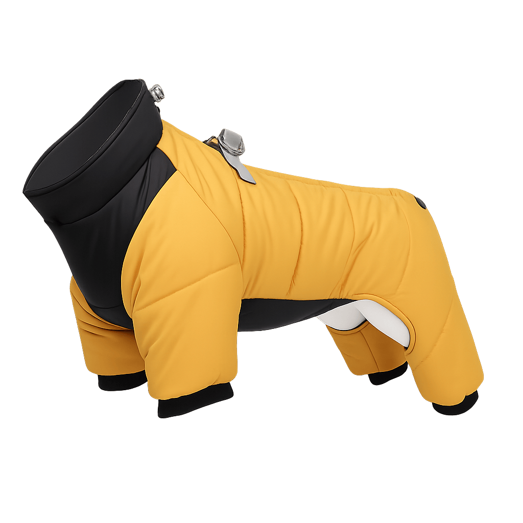 Pawmudder Clothing Yellow / S Cosy Canine Winter Jacket