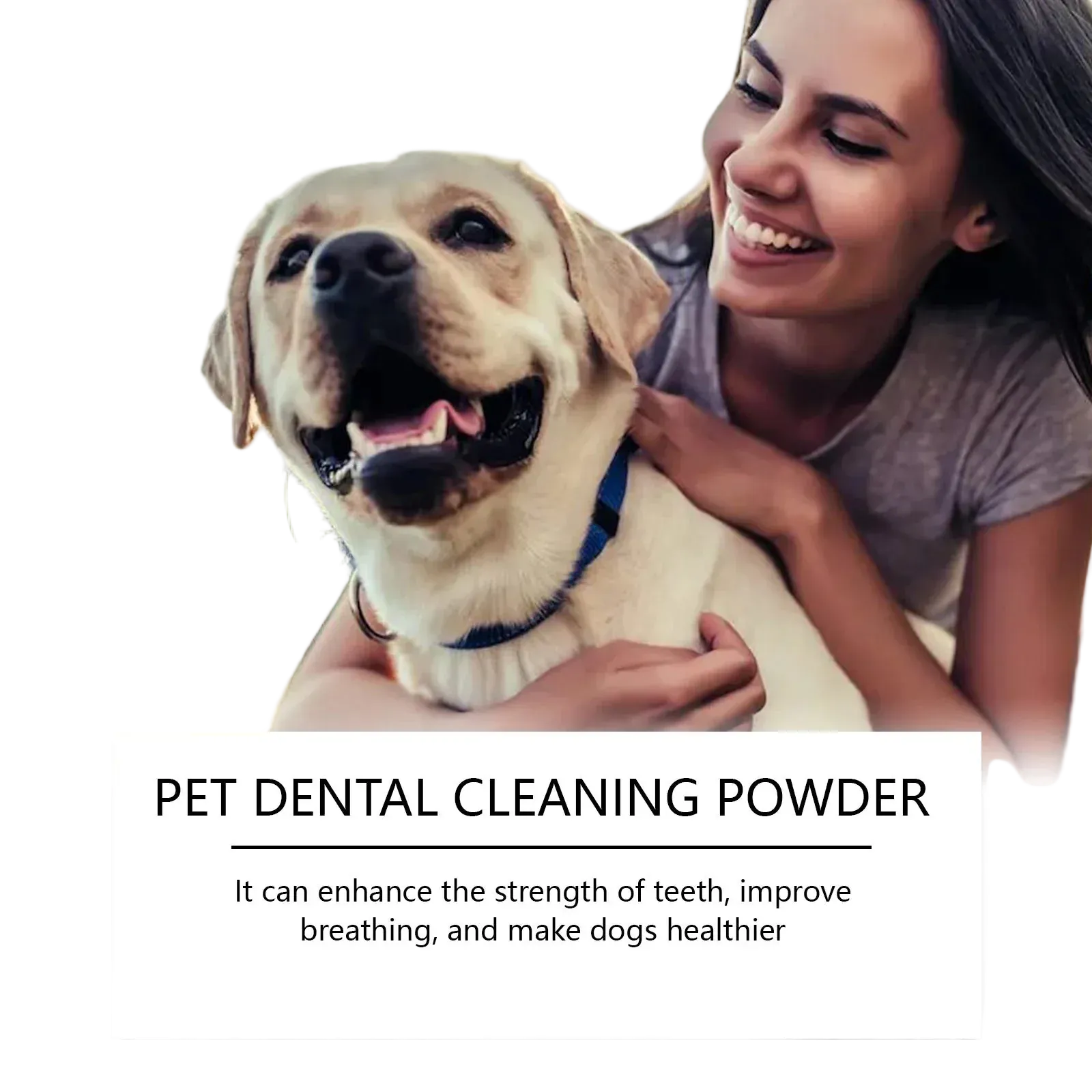 Pawmudder Paw Care Green Natural Dog Teeth Cleaning Powder – Fresh Breath & Gentle Plaque Care