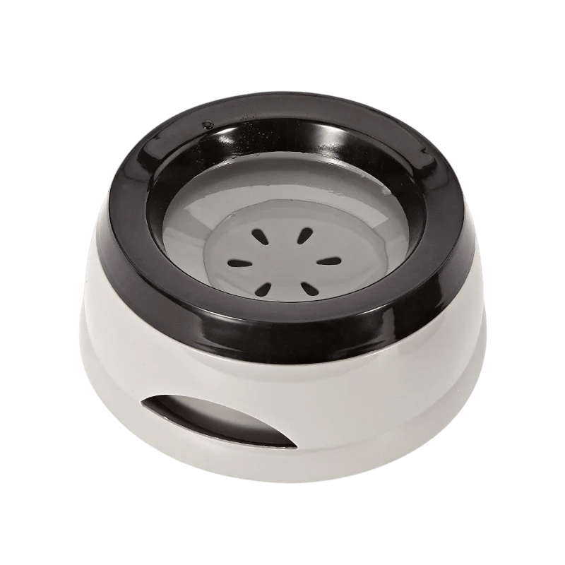 Pawmudder Bowls Gray No-Spill Floating Pet Bowl – Portable & Safe