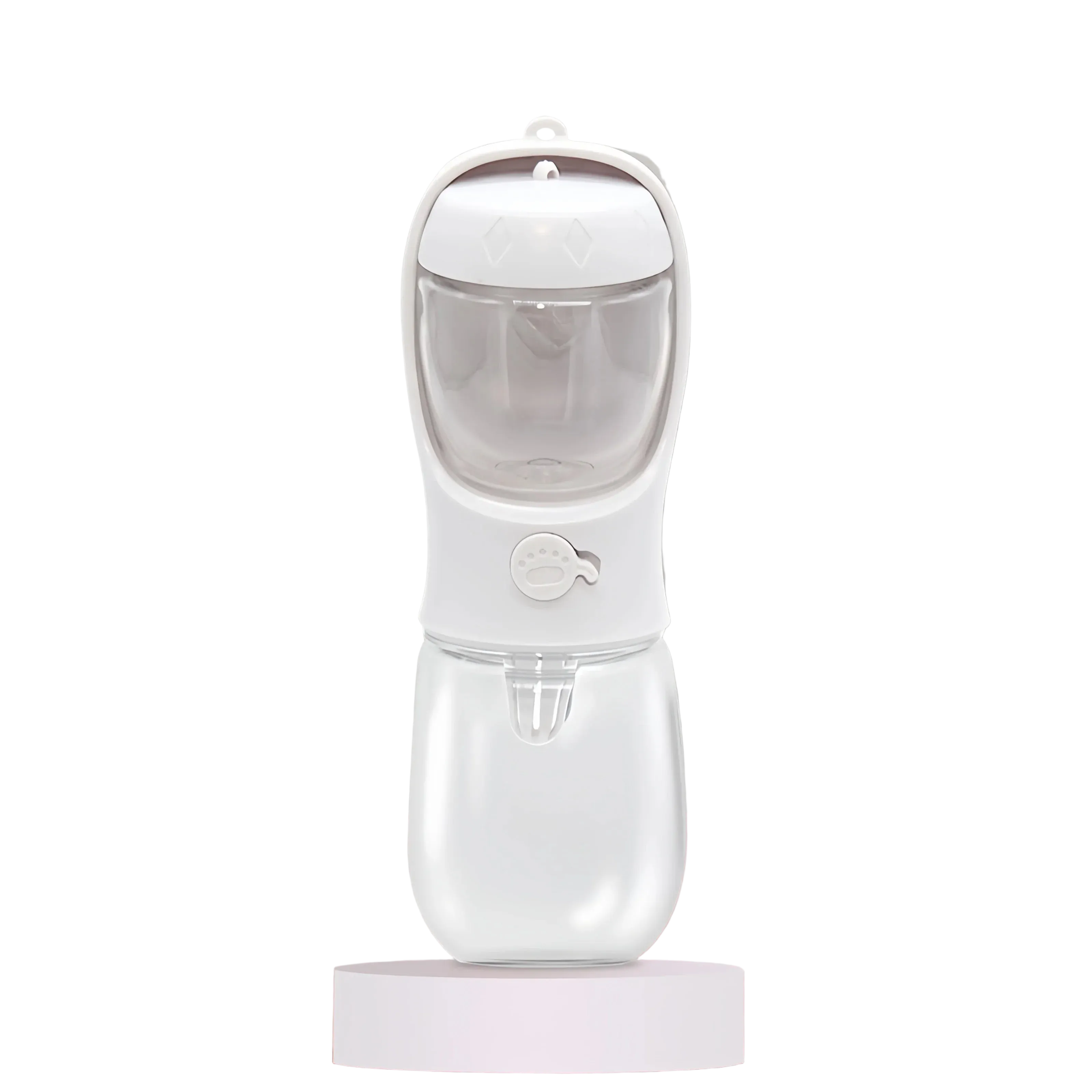 Pawmudder Bowls White / 350ml Portable Pet Water & Food Bottle