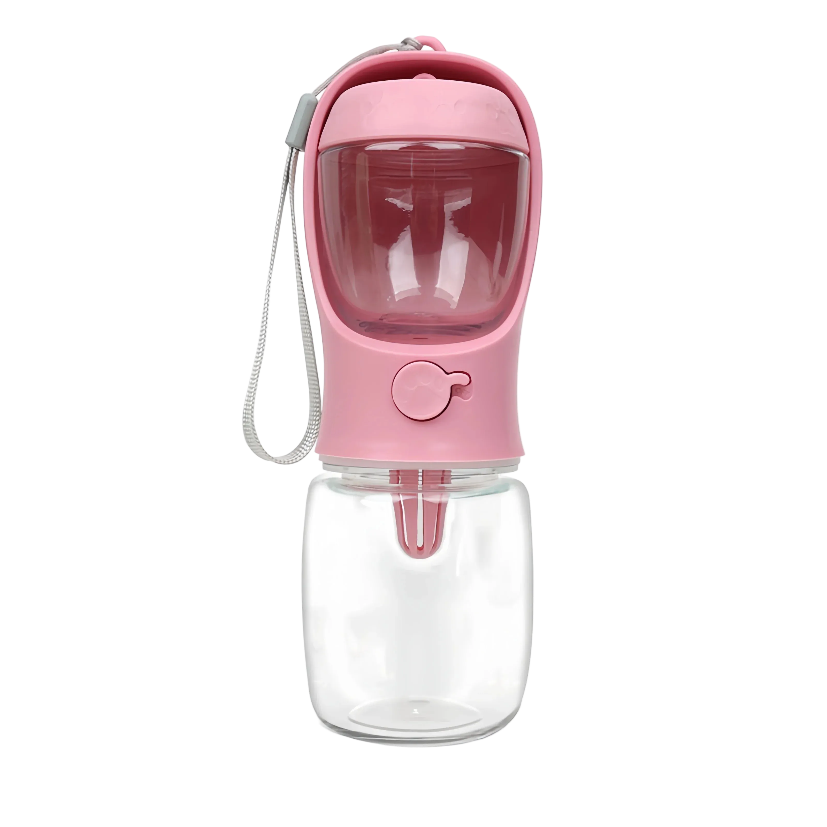 Pawmudder Bowls Pink / 350ml Portable Pet Water & Food Bottle