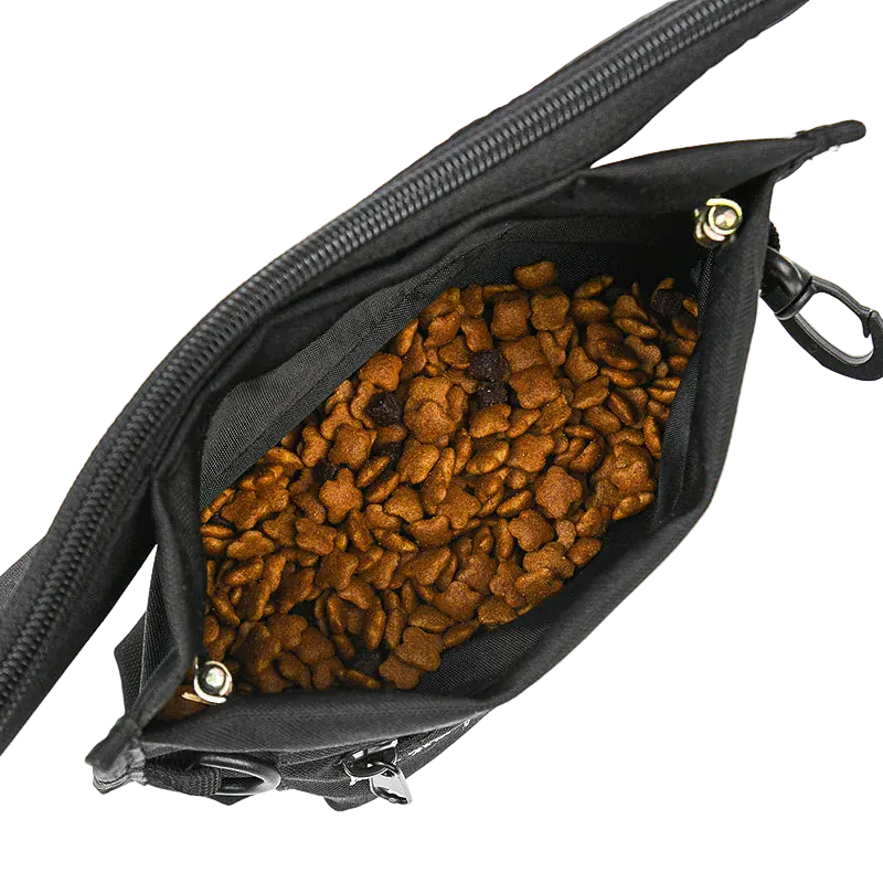 Pawmudder Pack & Pouches Black Professional Dog Treat Training Pouch