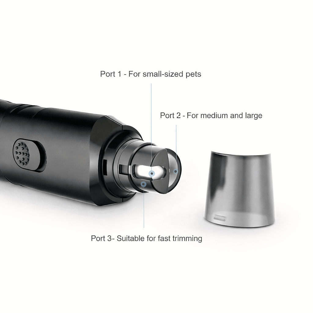 Pawmudder Paw Care Quiet Electric Nail Grinder for Dogs – Safe, Gentle Grooming