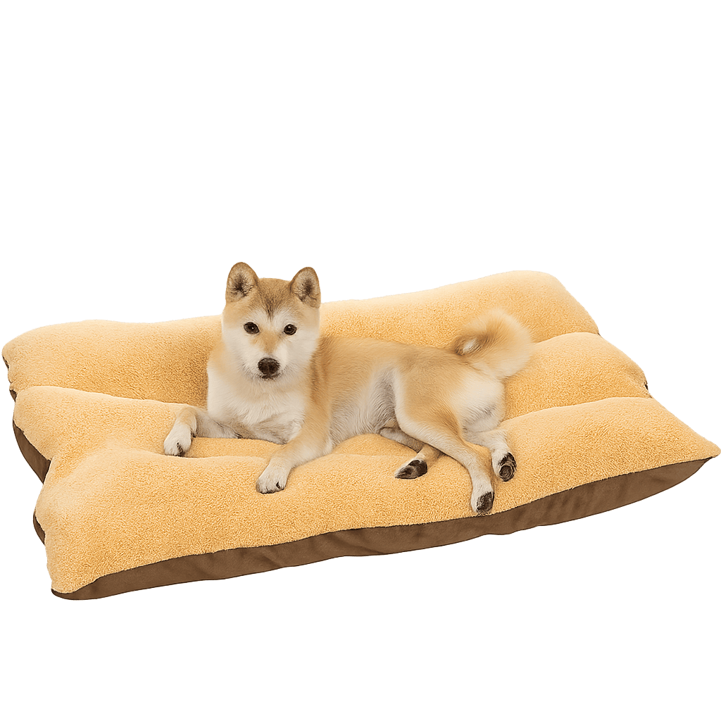 Pawmudder Mats Beige / M Removable Washable Dog Cushion – Durable Comfort Sleeping Pad