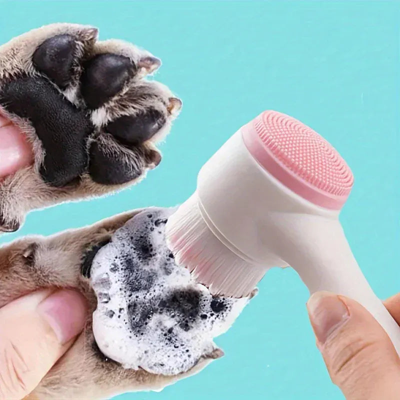 Pawmudder Paw Care Soft Silicone Pet Paw Cleaning Brush