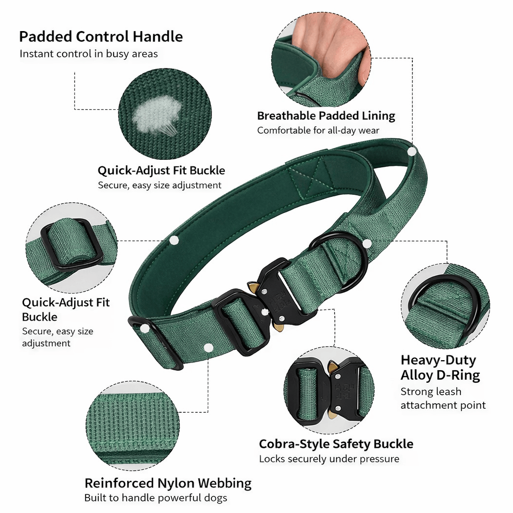 Pawmudder Collar Tactical Dog Collar